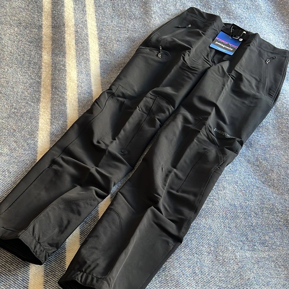 Patagonia Women’s Alpine Guide Pants Black size 10 New old stock NWT